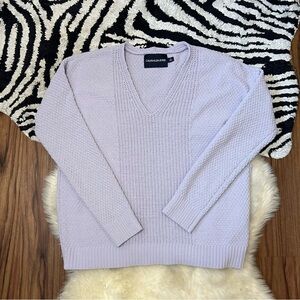 Vintage Calvin Klein Sweater Size Medium Lavender